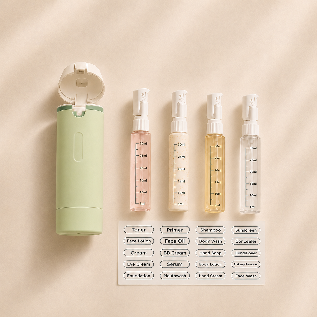 Nésseo 4-in-1 Travel Dispenser
