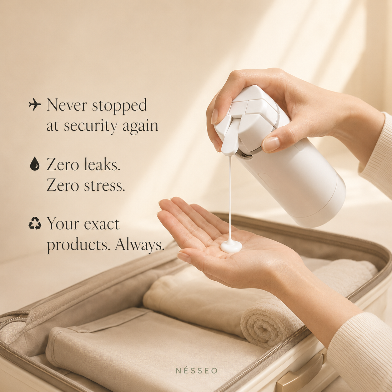 Nésseo 4-in-1 Travel Dispenser